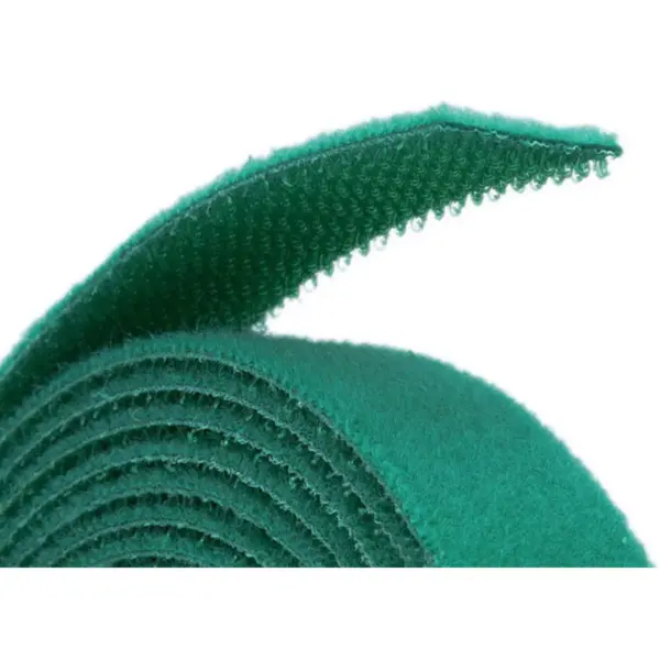 Monoprice Hook & Loop Fastening Tape, 3/4-inch Wide, 5 yards/Roll - Green