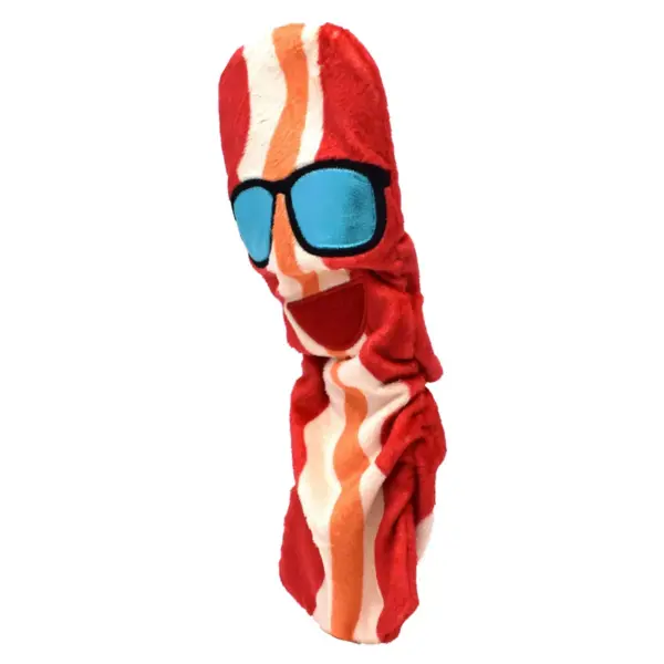 Good Stuffing Bacon Dog Toy - Red