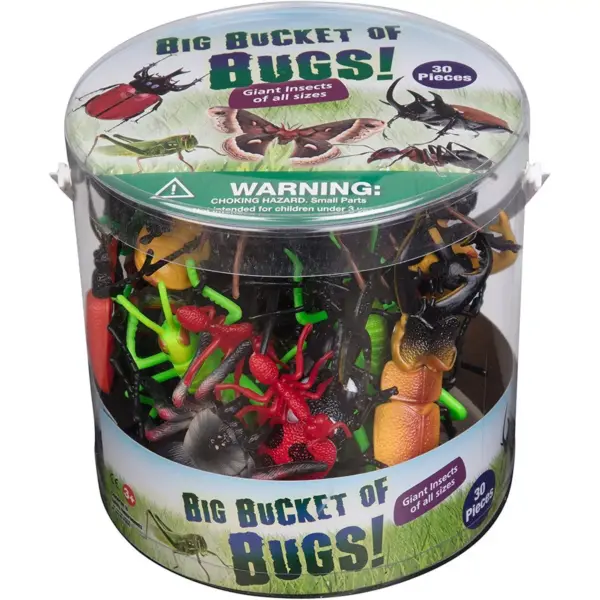 Hingfat Bug Action Figure Toy Playset, 30 Pieces