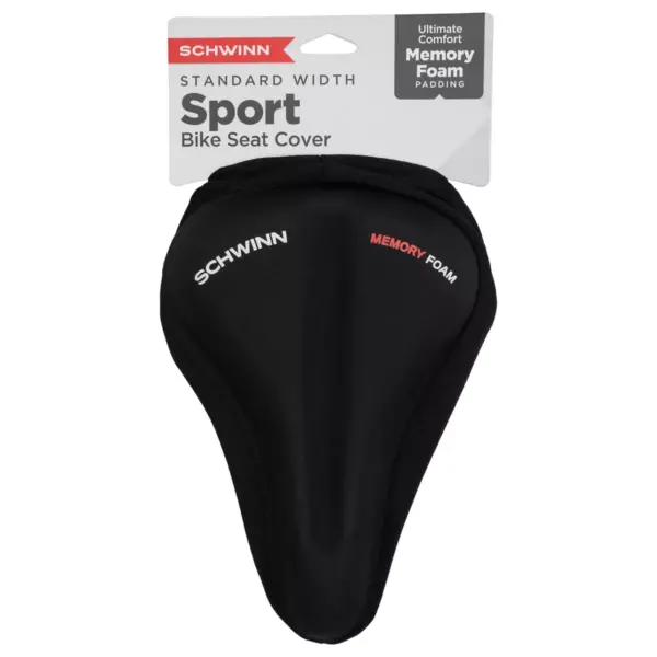 Schwinn Sport Memory Foam Bicycle Seat Cover - Black