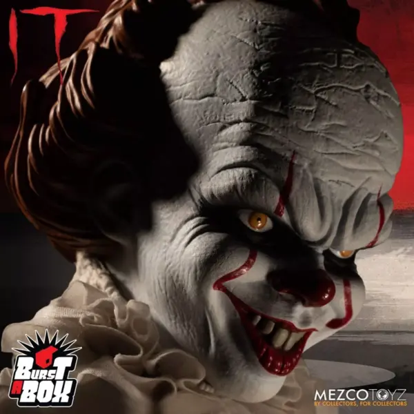 Mezco Toyz IT 2017 Pennywise Mezco Burst-A-Box