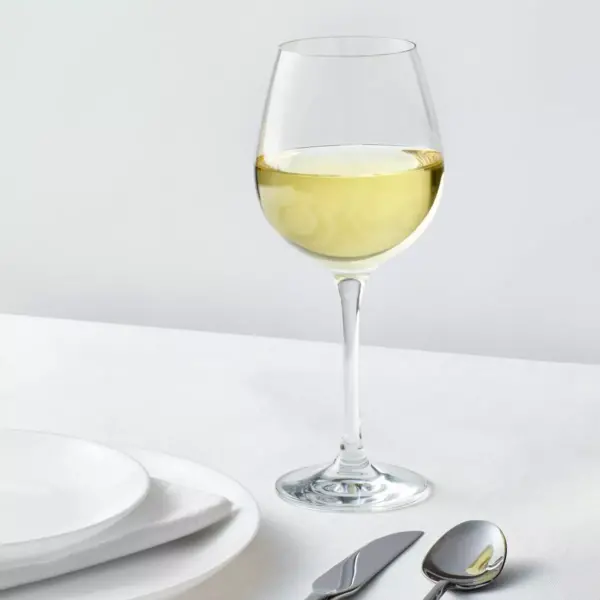 16.2oz 4pk Crystal White Wine Glasses - Threshold™