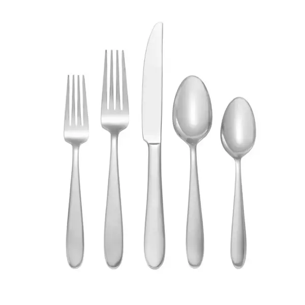 42pc Stainless Steel Eve Everyday Silverware Set - Oneida