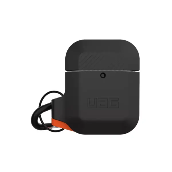 Urban Armor Gear (UAG) Apple Airpods (1st/2nd Gen) Silicone Case - Black/Orange