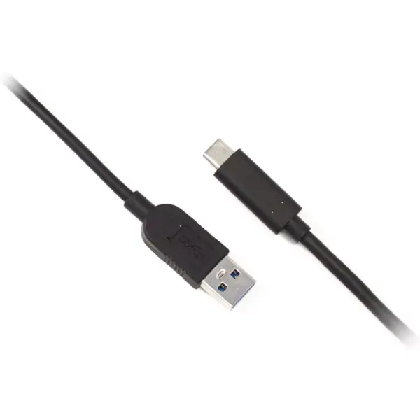 Huddly 1.97 ft USB-A to USB Type-C USB 3.0 Data Transfer Cable, Black