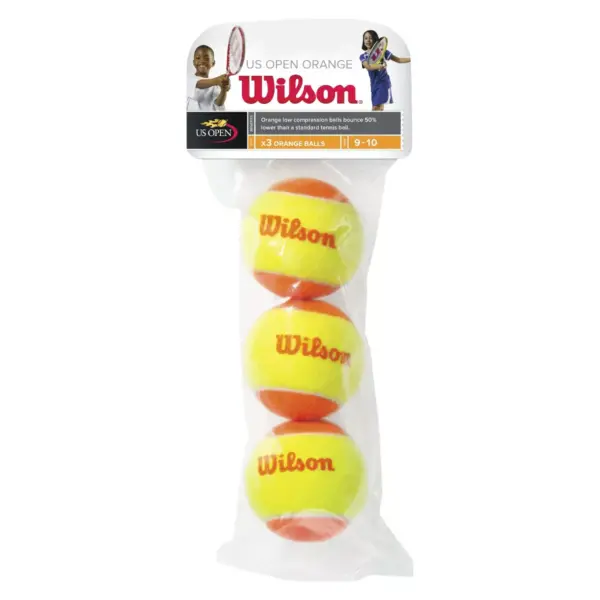 Wilson Starter Tennis Balls Orange - 3pk