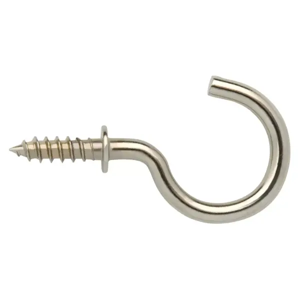 Arrow 36pk Satin Nickel 7/8" Cup Hooks