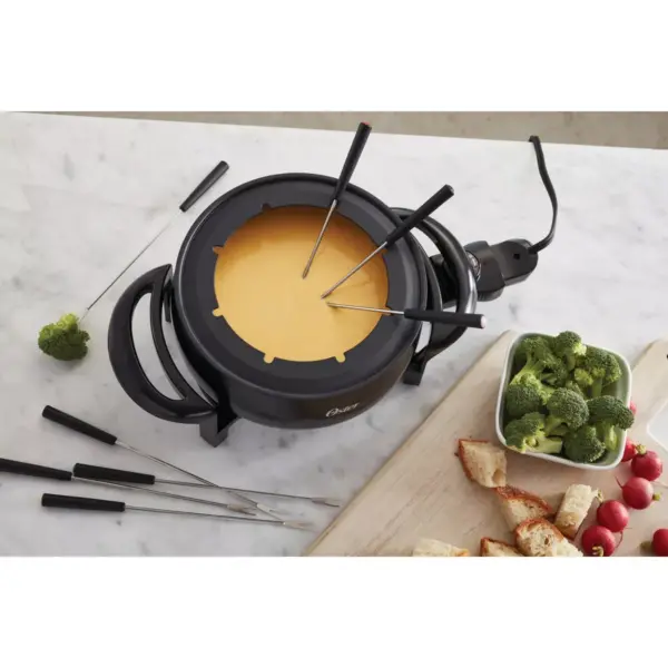 Oster DiamondForce 3qt Nonstick Fondue Pot - Black