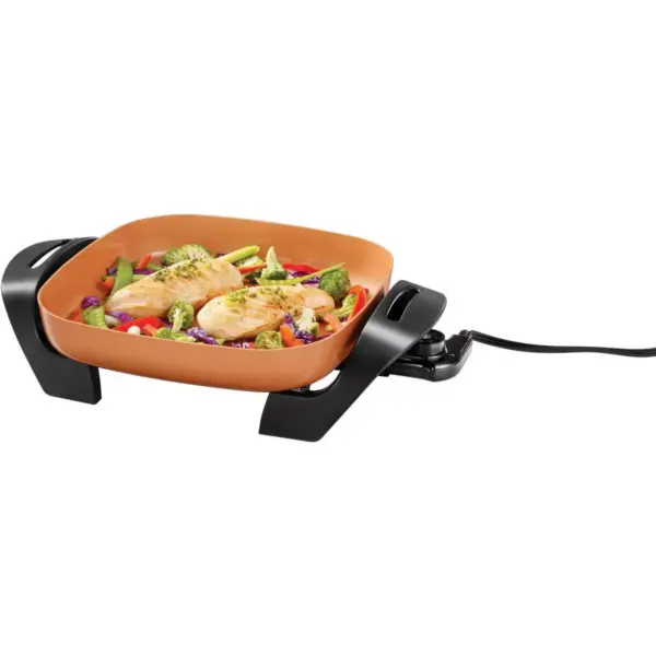 Starfrit Eco Copper Electric Skillet - Black