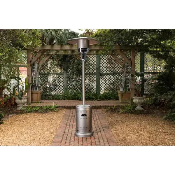 Commercial Patio Heater Platinum - Fire Sense