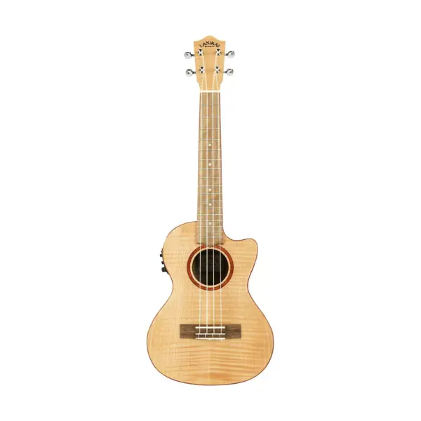 Lanikai FM-CET Flame Maple Tenor with Kula Preamp Acoustic-Electric Ukulele Satin Finish