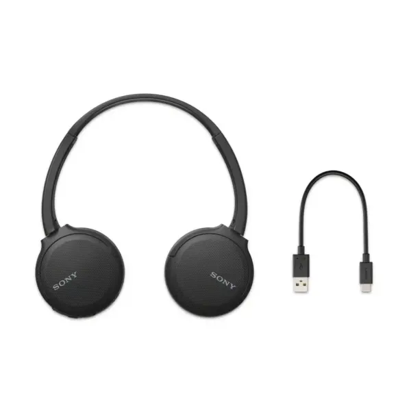 Sony Wireless On-Ear Headphones - Black (WHCH510/B)