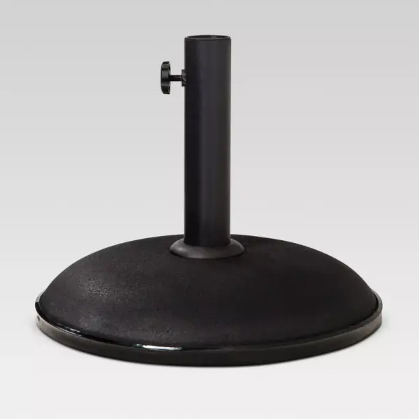 Concrete Umbrella Base Black - Threshold™