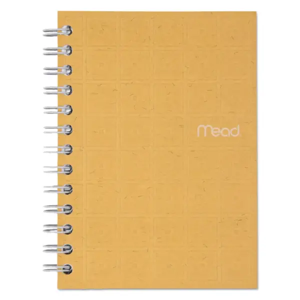 Mead Recycled Notebook College Ruled 5 x 7 80 Sheets Perforated Assorted 45186