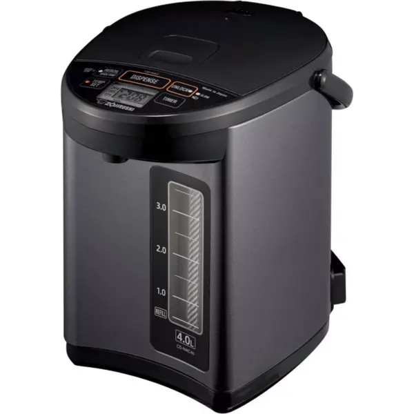 Zojirushi CD-NAC40BM Micom Water Boiler & Warmer - Metallic Black