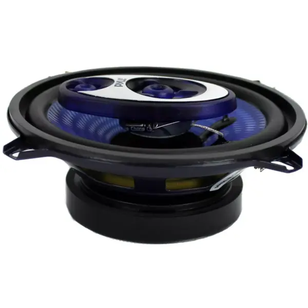 PYLE PL53BL 5.25" 400W 3-Way Car Audio Triaxial Speakers Stereo TWO PAIRS