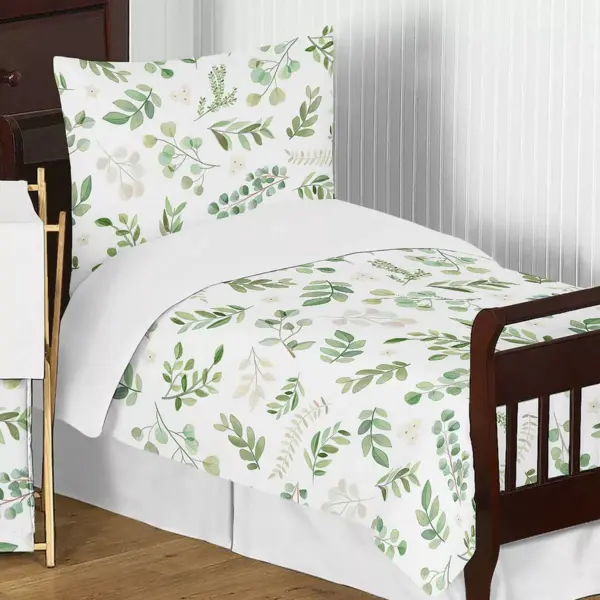 Toddler Botanical Leaf Bedding Set - Sweet Jojo Designs