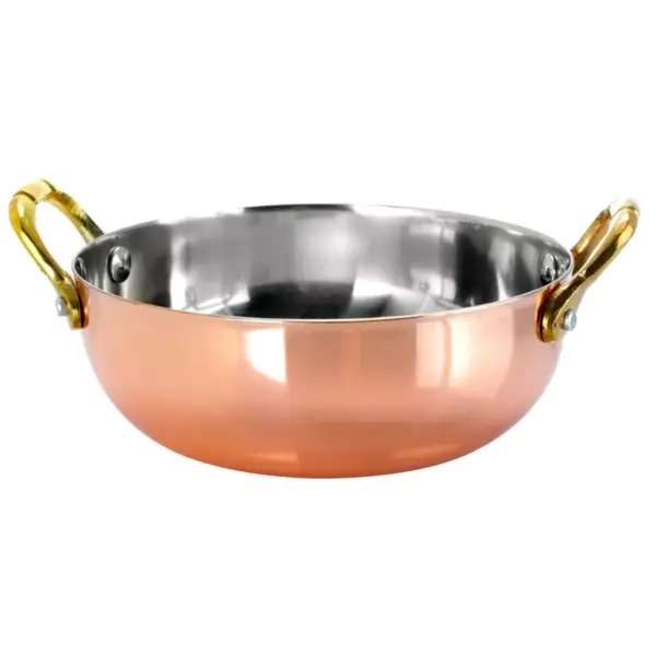 Gibson Rembrandt 5.3 Inch 6 Piece Mini Copper Plated Serving Bowls