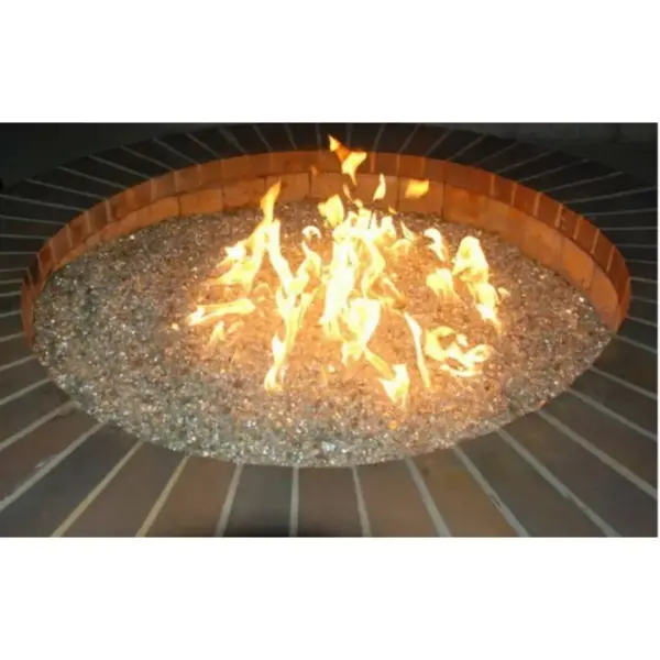 Reflective Fire Pit Fire Glass - Clear - AZ Patio Heaters