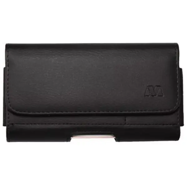 MYBAT Horizontal Pouch with Card Slot (6.53" x 3.27" x 0.55"), Black