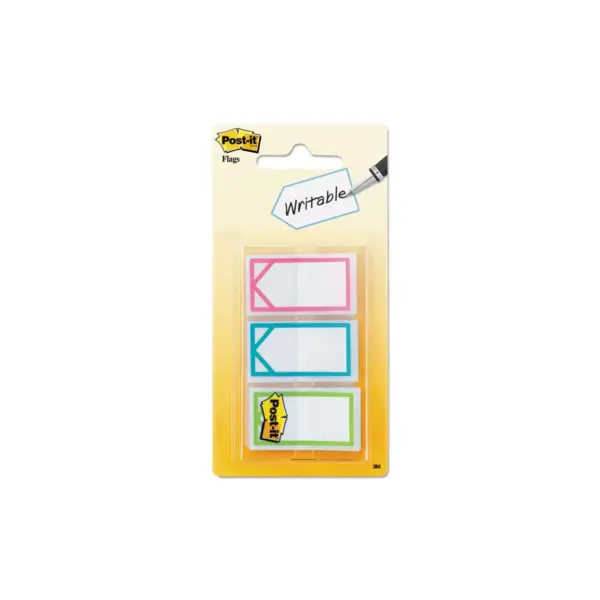 Post-it Arrow 1" Page Flags Three Assorted Bright Colors 60/Pack 682ARROW