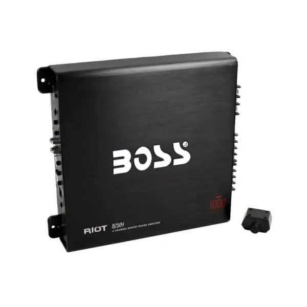 Boss Audio 1000W 4 Channel Car Audio Power Stereo Amplifier w/ Remote (4 Pack)