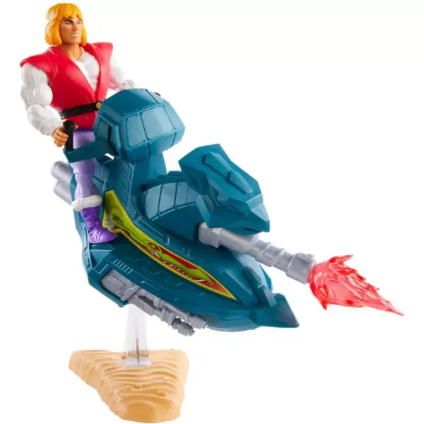 Masters of the Universe Sky Sled & Prince Adam