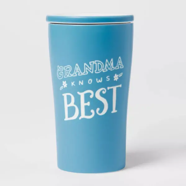 10oz Stoneware Grandma Knows Best Tumbler - Opalhouse™