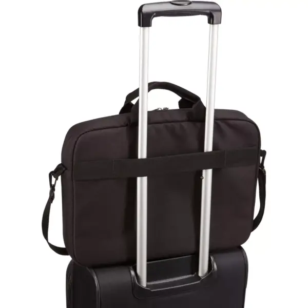 Case Logic Advantage ADVA-116 BLACK Carrying Case (Attaché) for 10" to 16" Notebook - Black - Polyester - Shoulder Strap, Luggage Strap, Handle