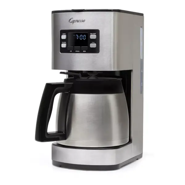 Capresso 10-Cup Coffee Maker with Thermal Carafe ST300 – Stainless Steel 435.05