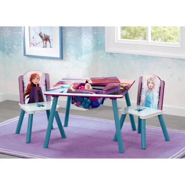 Disney Frozen 2 Table and Chair Set with Storage - Delta Children