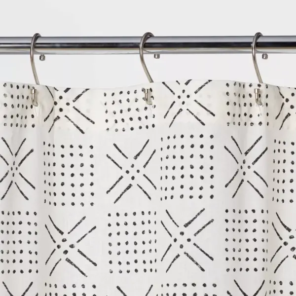 Shapes Shower Curtain White - Threshold™