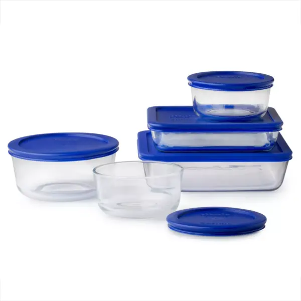 Pyrex 10pc Glass Storage Set