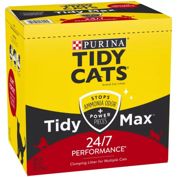 Tidy Cats Max 24/7 Performance Clumping - 38lb