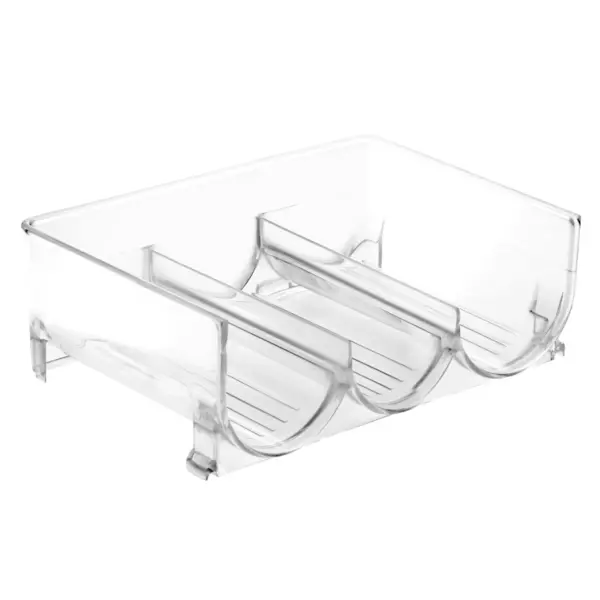 InterDesign Pantry Cabinet Bins 2pk Clear