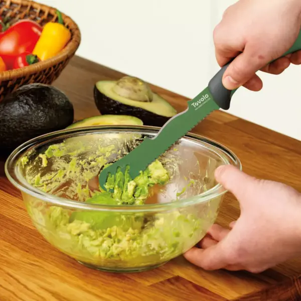 Tovolo Comfort Grip 5.75" Avocado Knife Pesto 14010-500