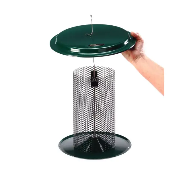 Birds Choice 5qt Backyard Nature XCD72 Bird Stuff Magnet Mesh Feeder - Green