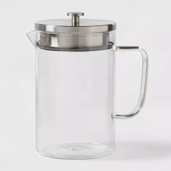 67oz Glass Pitcher with Stainless Steel Lid - Made By Design™