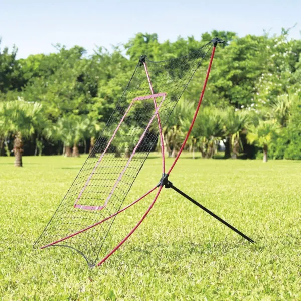 Net Playz 5' x 3' Portable Baseball Rebound Net - Black