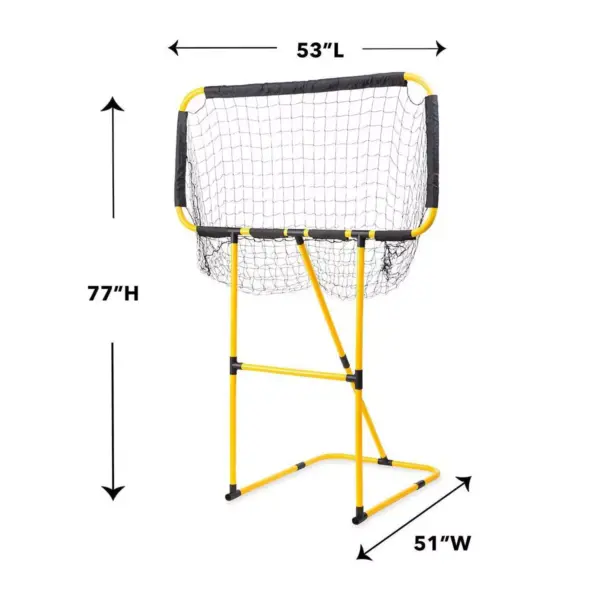 HearthSong Football and Disc Target Kick 'n Toss Set for Kids' Outdoor Active Play