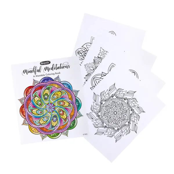 Crayola Mindful Mediations Mandala Coloring Book