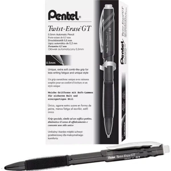 Pentel Twist Erase GT Mechanical No. 2 Pencil QE205A