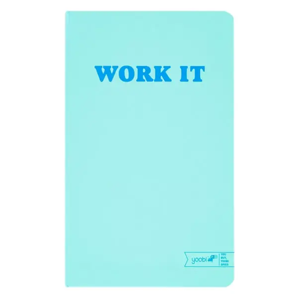 Lined College Rule Journal Blue - Yoobi™