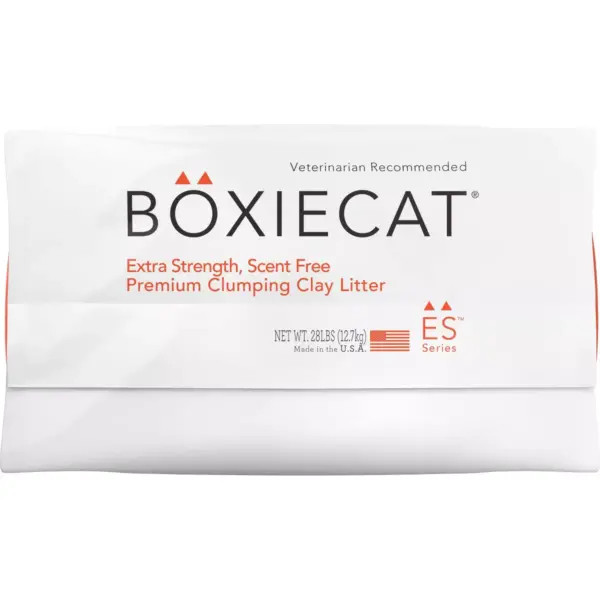 Boxiecat Extra Strength Scent-Free Premium Clumping Litter - 28lbs