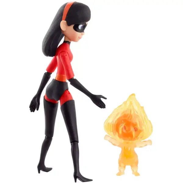 Disney Pixar The Incredibles Figure - Violet and Fire Jack