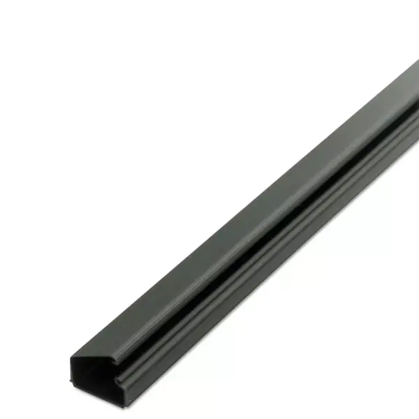 Cord Away 1-1/2 Locking Channel Black 1/Pack 00208