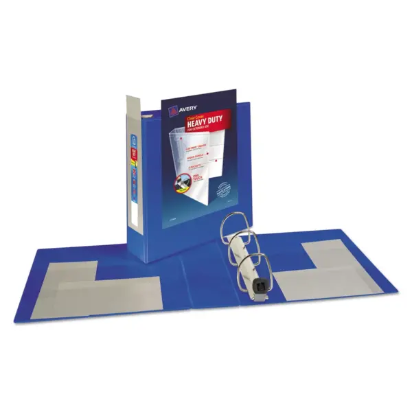 Avery Heavy-Duty View Binder w/Locking EZD Rings 3" Cap Pacific Blue 79811