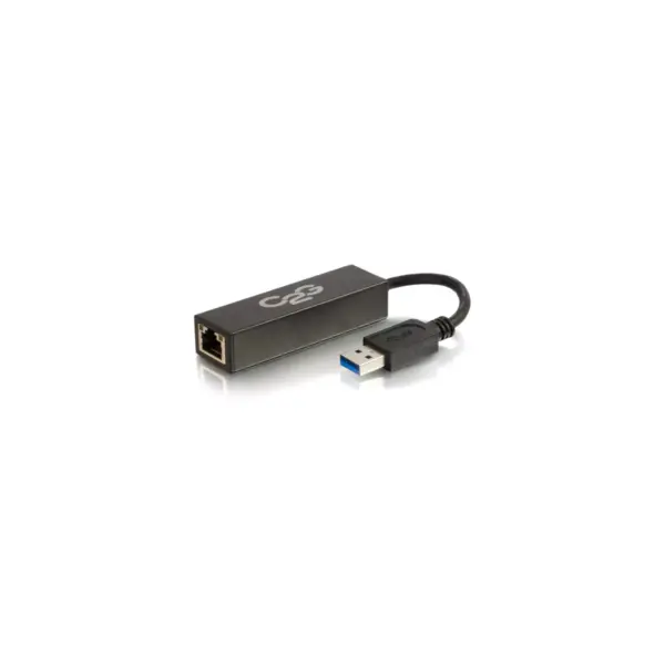 C2G USB 3.0 to Gigabit Ethernet Network Adapter - USB to Network Adapter - USB - 1 Port(s) - 1 - Twisted Pair