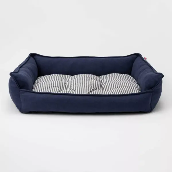 Rectangular Hi Wall Cuddler Dog Beds - M - Boots & Barkley™