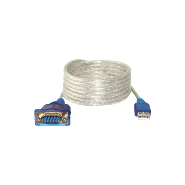 Sabrent Serial Cable - 6 ft Serial Data Transfer Cable - USB - 9-pin DB-9 Serial